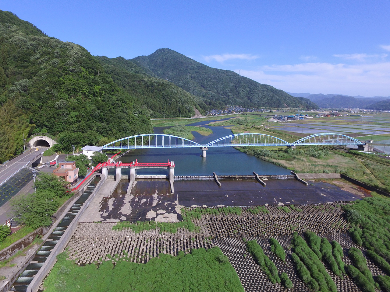 施設紹介 - 日野川用水土地改良区